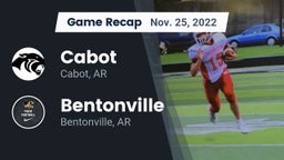 Recap: Cabot  vs. Bentonville  2022