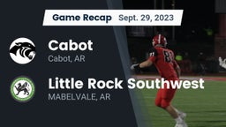 Recap: Cabot  vs. Little Rock Southwest  2023