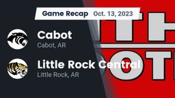 Recap: Cabot  vs. Little Rock Central  2023