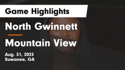 North Gwinnett  vs Mountain View  Game Highlights - Aug. 31, 2023