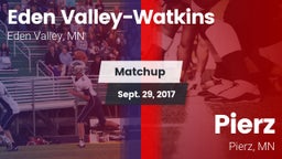 Matchup: Eden Valley-Watkins vs. Pierz  2017