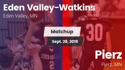 Matchup: Eden Valley-Watkins vs. Pierz  2018