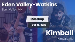 Matchup: Eden Valley-Watkins vs. Kimball  2020