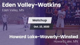 Matchup: Eden Valley-Watkins vs. Howard Lake-Waverly-Winsted  2020