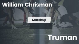 Matchup: William Chrisman HS vs. Truman 2016