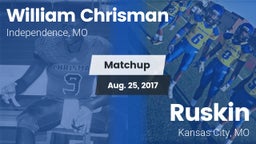 Matchup: William Chrisman HS vs. Ruskin  2017