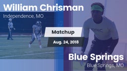 Matchup: William Chrisman HS vs. Blue Springs  2018