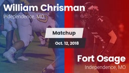 Matchup: William Chrisman HS vs. Fort Osage  2018