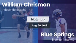 Matchup: William Chrisman HS vs. Blue Springs  2019