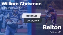 Matchup: William Chrisman HS vs. Belton  2019