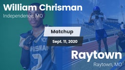 Matchup: William Chrisman HS vs. Raytown  2020
