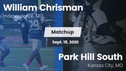 Matchup: William Chrisman HS vs. Park Hill South  2020