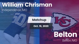 Matchup: William Chrisman HS vs. Belton  2020