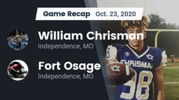 Recap: William Chrisman  vs. Fort Osage  2020