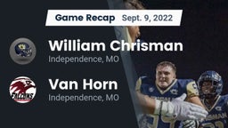 Recap: William Chrisman  vs. Van Horn  2022