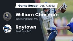 Recap: William Chrisman  vs. Raytown  2022