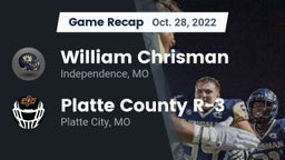 Recap: William Chrisman  vs. Platte County R-3 2022
