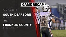 Recap: South Dearborn  vs. Franklin County  2016