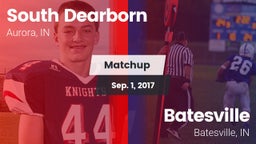 Matchup: South Dearborn vs. Batesville  2017