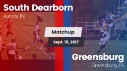 Matchup: South Dearborn vs. Greensburg  2017