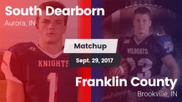 Matchup: South Dearborn vs. Franklin County  2017