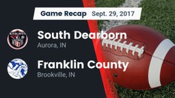 Recap: South Dearborn  vs. Franklin County  2017