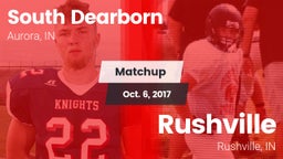 Matchup: South Dearborn vs. Rushville  2017