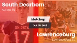 Matchup: South Dearborn vs. Lawrenceburg  2019