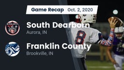 Recap: South Dearborn  vs. Franklin County  2020
