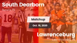 Matchup: South Dearborn vs. Lawrenceburg  2020