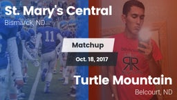 Matchup: St. Mary's Central vs. Turtle Mountain  2017