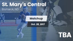 Matchup: St. Mary's Central vs. TBA 2017