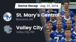 Recap: St. Mary's Central  vs. Valley City  2018
