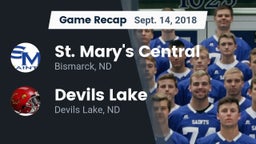 Recap: St. Mary's Central  vs. Devils Lake  2018