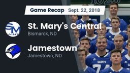 Recap: St. Mary's Central  vs. Jamestown  2018