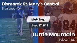 Matchup: St. Mary's Central vs. Turtle Mountain  2019