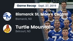 Recap: Bismarck St. Mary's Central  vs. Turtle Mountain  2019