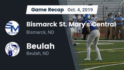 Recap: Bismarck St. Mary's Central  vs. Beulah  2019