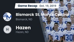 Recap: Bismarck St. Mary's Central  vs. Hazen  2019