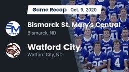 Recap: Bismarck St. Mary's Central  vs. Watford City  2020