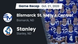 Recap: Bismarck St. Mary's Central  vs. Stanley  2020