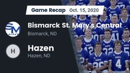 Recap: Bismarck St. Mary's Central  vs. Hazen  2020