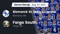 Recap: Bismarck St. Mary's Central  vs. Fargo South  2021
