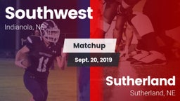 Matchup: Southwest vs. Sutherland  2019