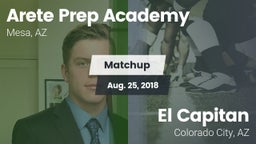 Matchup: Arete Prep vs. El Capitan  2018