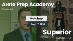 Matchup: Arete Prep vs. Superior  2018