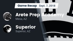 Recap: Arete Prep Academy vs. Superior  2018