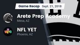 Recap: Arete Prep Academy vs. NFL YET  2018