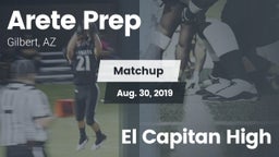 Matchup: Arizona Storm  vs. El Capitan High 2019