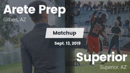 Matchup: Arete Prep vs. Superior  2019
